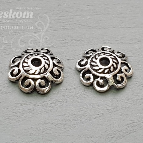 Шапочка на намистину, 925 проба 925-182