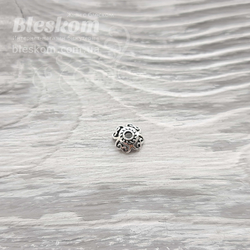 Шапочка на намистину, 925 проба 925-183