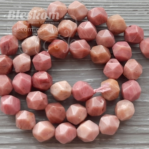 Родоніт гранований, натуральний, ромб К5004