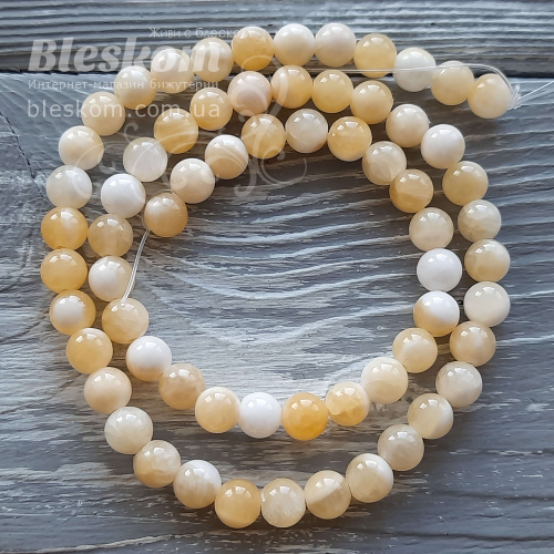 Перламутр круглий, натуральний К5017