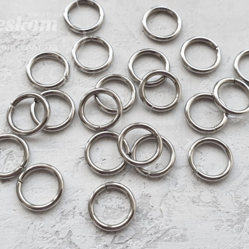 Колечка щільні (1,2 мм) нержавіючі, паковання 30130