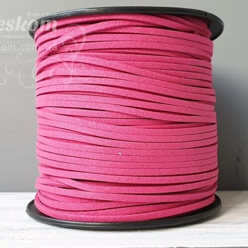 Шнур замшевий, котушка 10068