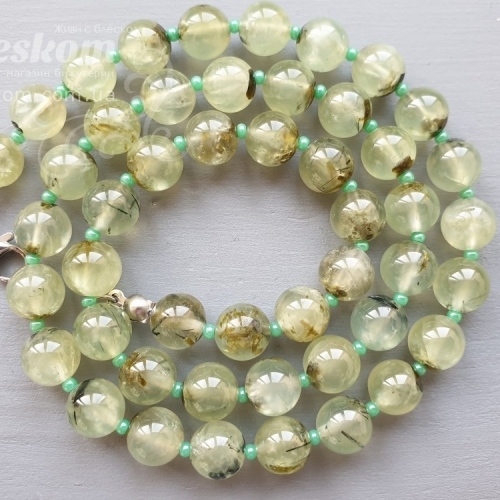 Преніт круглий, натуральний К2548