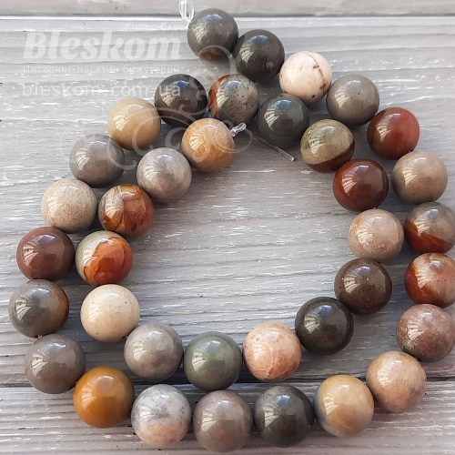 Яшма круглая натуральная К5084