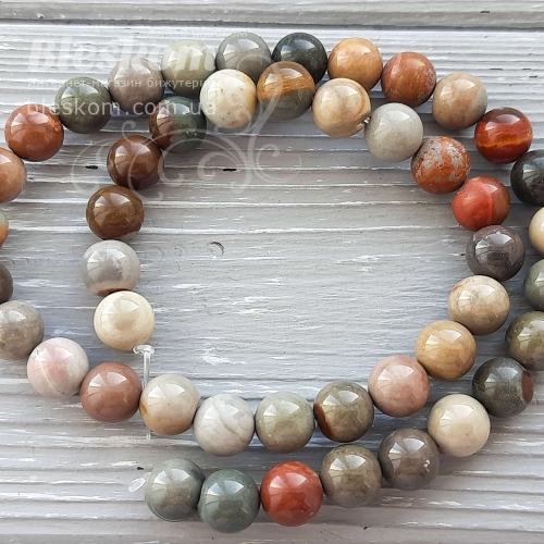 Яшма круглая натуральная К5085