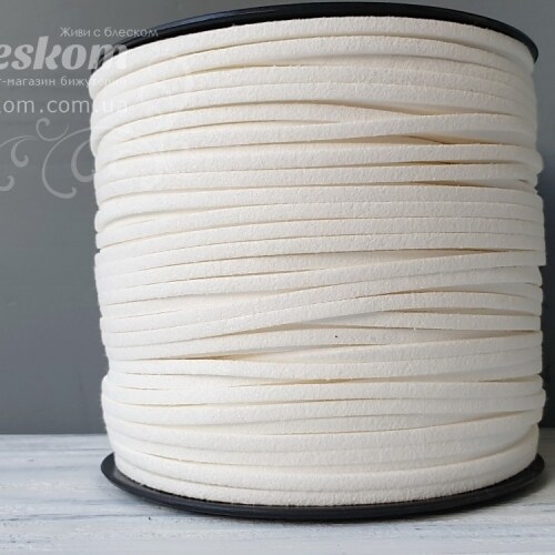 Шнур замшевий, паковання 5 метрів 10092