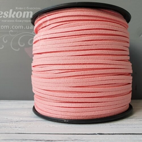 Шнур замшевий, паковання, 5 метрів 10087